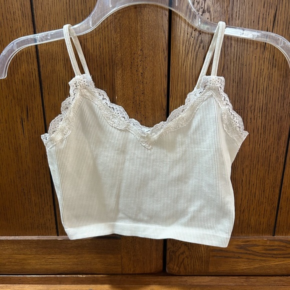 Wild Fable Lace-Trim Ribbed Cami - Picture 2 of 5